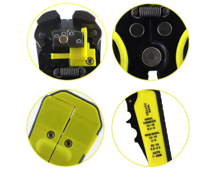 1PC Professional Automatic Wire Striper Cutter Stripper Crimper Pliers Terminal Hand Tool Cutting and Stripping Wire
