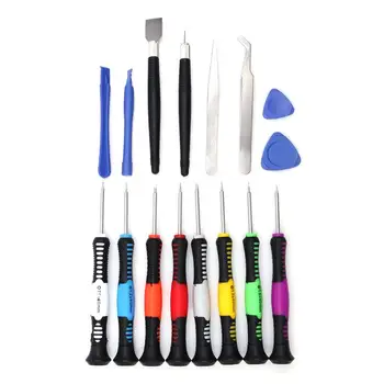 

16 in 1 Mobile Phone Repair Tools Screwdrivers Set Kit For iPad4 iPhone 6 P E#CH