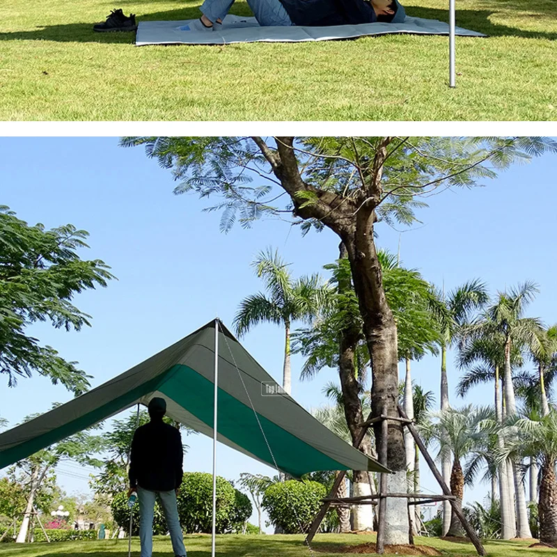 pólo sun abrigo lona praia hastes tenda acessórios