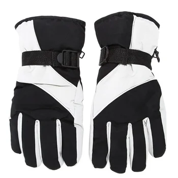 

Men Ski Gloves Thermal Waterproof For Winter Outdoor Sports Snowboard (Grey)