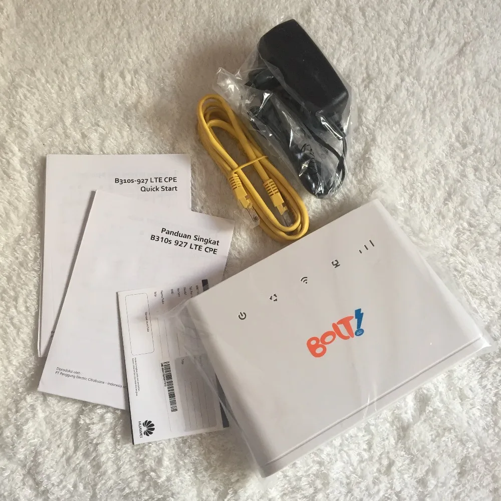 Unlocked HUAWEI B310 B310s 927 4G LTE CPE WiFi Modem Router , Support