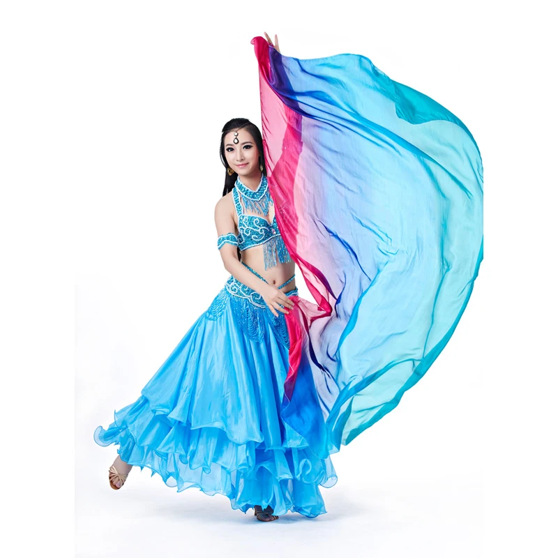 Belly Dance Costumes Pure Silk Wrap Shawl Veil Scarf 250x110cm