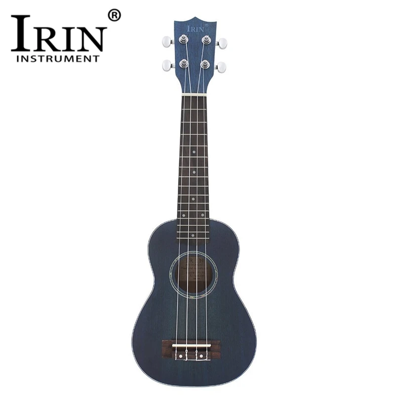 

IRIN 21" Ukelele Spruce Body Rosewood Fretboard 4 Strings Guitar Guitarra Stringed Musical Instrument Blue Ukulele For Beginners