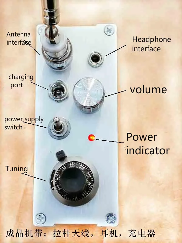 

118-136MHZ AM Aviation Frequency Receiver