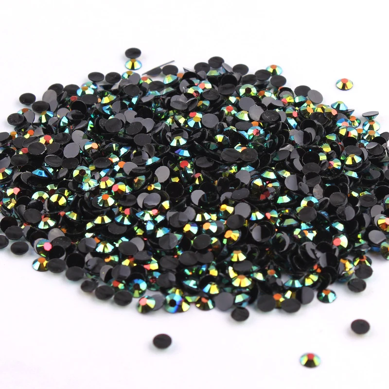 جيت الأسود AB 2 ملليمتر ، 3 ملليمتر ، 4 ملليمتر مسمار الفن الراتنج هلام حجر الراين Flatback جولة ل DIY مسمار الفن اكسسوارات جيت الأسود AB 2 ملليمتر ، 3 ملليمتر ، 4 ملليمتر مسمار الفن الراتنج هلام حجر الراين Flatback جولة ل DIY مسمار الفن اكسسوارات