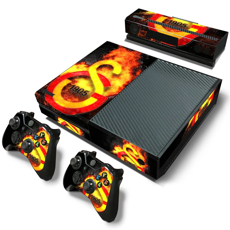 Turkiye 1 Super Futbol Ligi Galatasaray Spor Kulubu Skin for XBOX ONE Console &amp Controllers Sticker Microsoft | Электроника