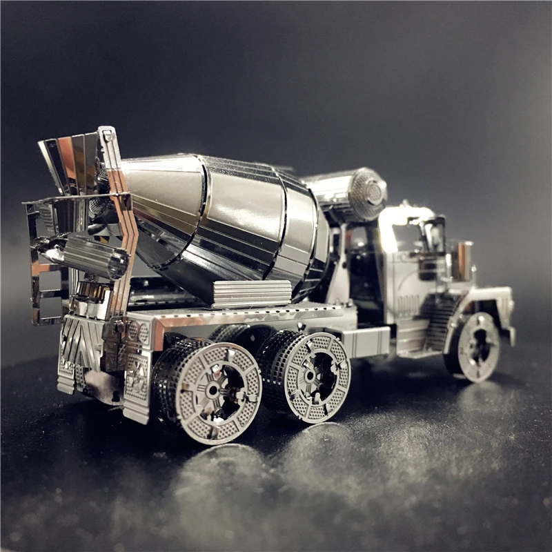 MMZ MODEL NANYUAN 3D Metal model kit CEMENT MIXER Engineering