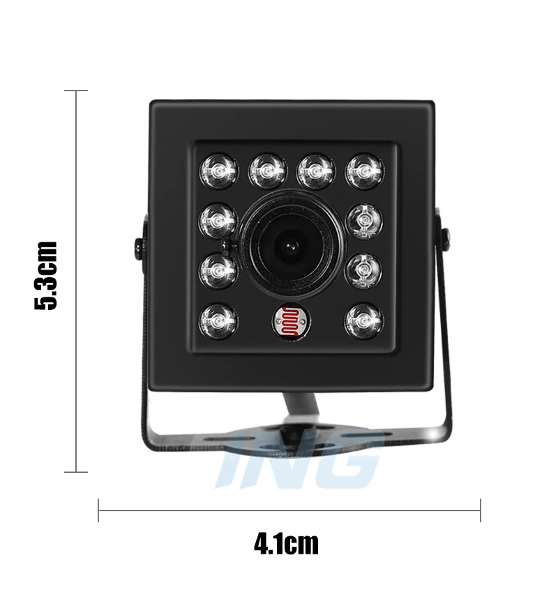 Камера Видеонаблюдения POE HD H.265 3MP IP 10 светодиодный ИК для помещения мини 1296P/1080P ONVIF