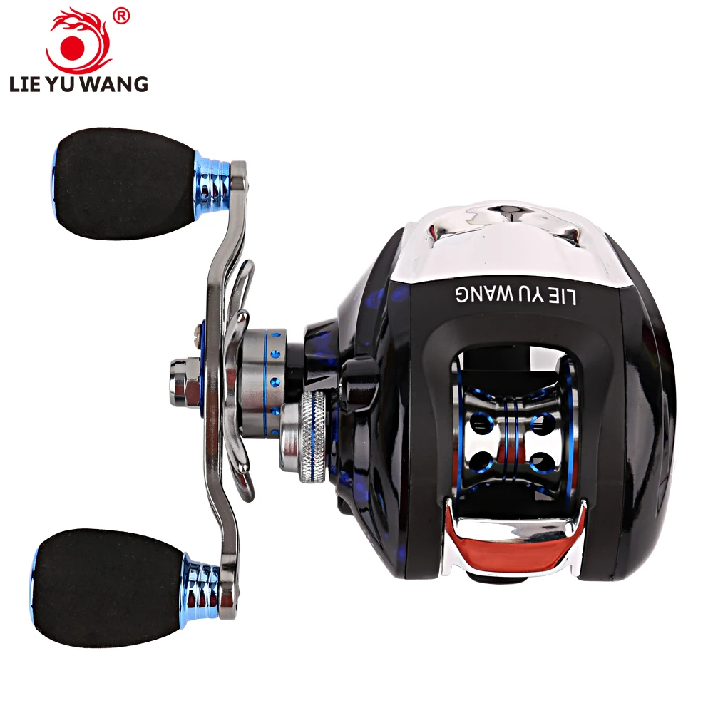

Lieyuwang 13BB 6.3:1 Carp Fishing Reel Bait Casting low profile Feeder Wheel Fishing Reels Carretilha de pesca molinete Shimano