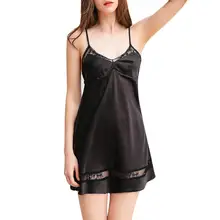 Women Nightgown Sleepwear Sexy Lingerie Sleep Wear Dress Sling Backless Home Nightwear Nightdress Ladies Pajamas Underwear