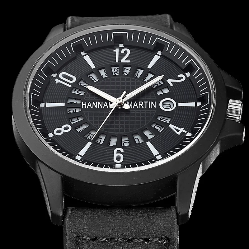 Relogios 2018 Watches Men Top Luxury Brand Fashion Creative Quartz Men Wrist Watch Leather Casual Waterproof Calendar Clock Male