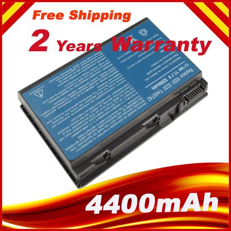 6 ячеек сменный аккумулятор TM00741 TM00751 грейп32 для ACER Extensa 5620G 5210 5220 TravelMate 5310 5320 5520 5720 |