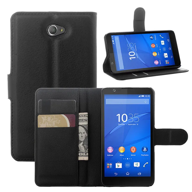 

Flip PU Leather Wallet Case for Sony Xperia X Performance Compact XA Ultra XZ C3 C5 C6 Ultra E1 E2 E3 E4 E4G E5 A2 T2 T3 C4