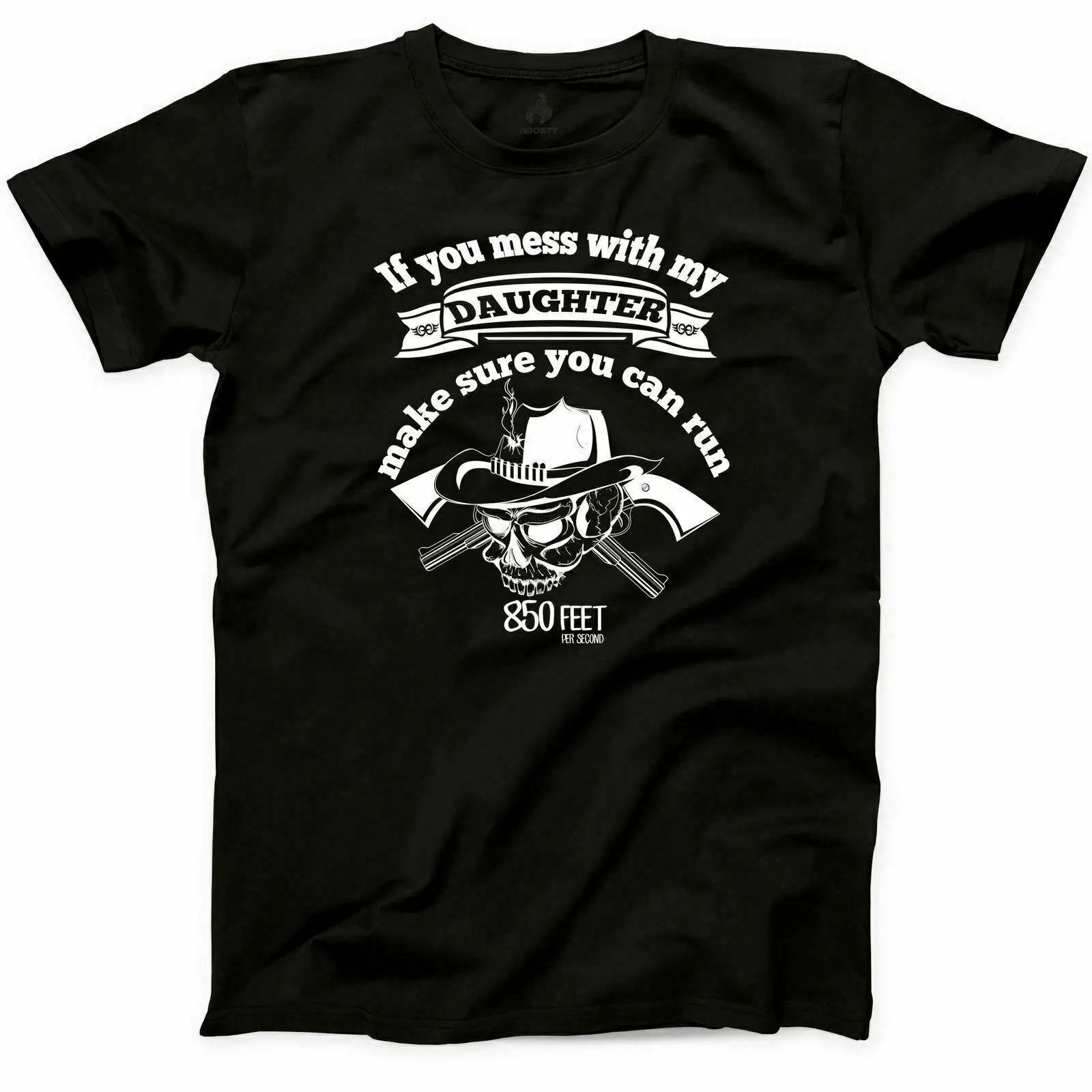 2019 летняя модная футболка с надписью «If You Mess With My Daughter», забавный подарок на день отца, футболка в стиле хип-хоп