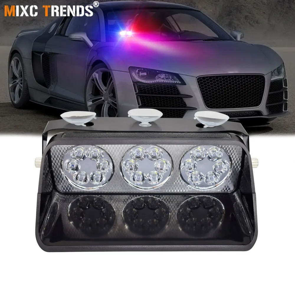 Dash Emergency Flashing Light Ambulance Police Led Bar For Dash Emergency Flashing Light Ambulance Police Led Bar For Deck Windshield Warning Dashboard Strobe Flash Daylights In Signal Lamp From