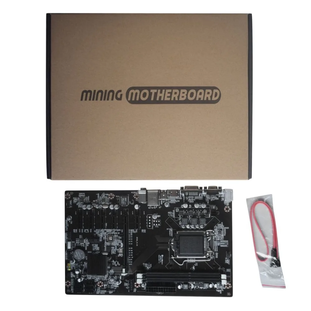 

H81-BTC V1.01 Mining Board Mining Motherboard TB250-BTC CPU LGA 1150 DDR3 1066/ 1333/ 1600MHz Memory PCI Express