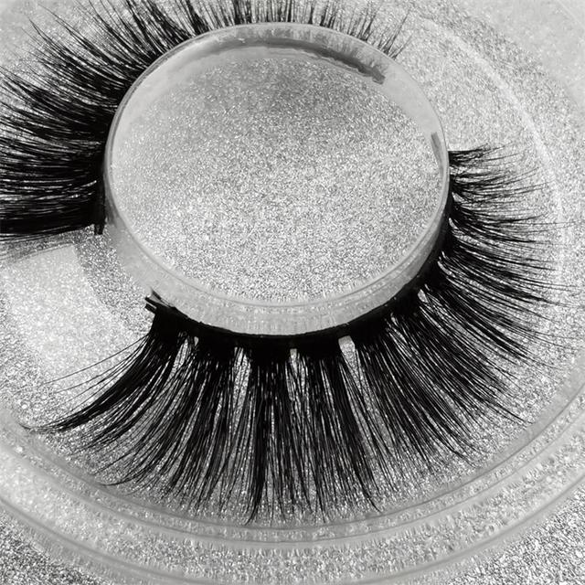 1 box mink eyelashes dramatic eyelashes hand made 3d soft false eyelashes natural lashes 3d faux mink lashes volume lashes
