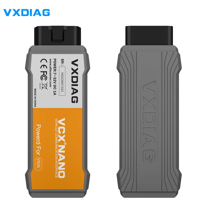 Диагностический сканер VXDIAG VCX NANO obd2 для Volvo 2014D Pro J2354 с поддержкой нескольких