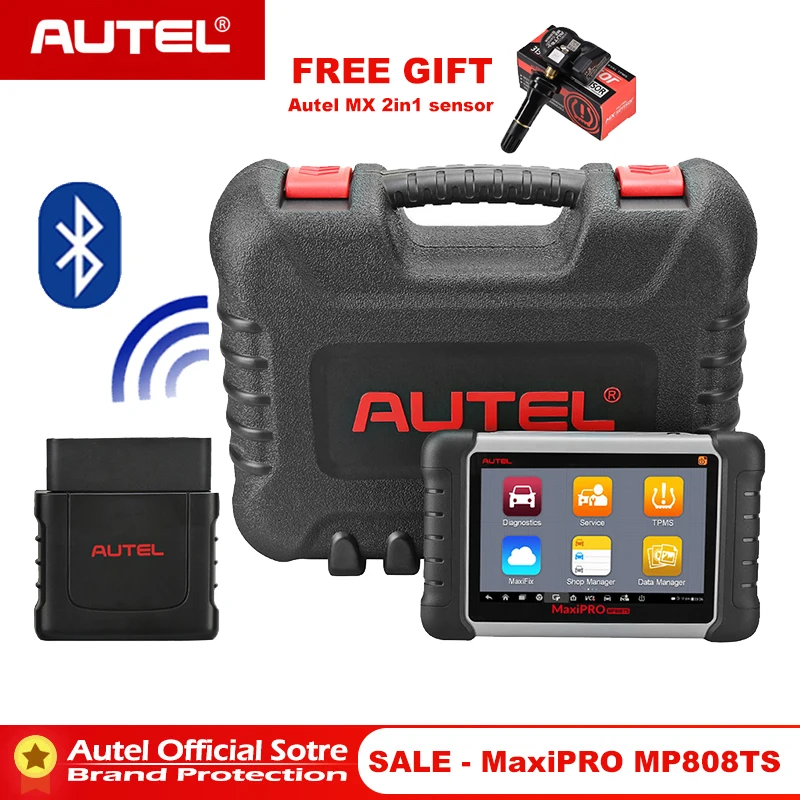 

Autel MaxiPRO MP808TS Diagnostic Tool Function as MS906 and TS601 DS808 or MP808 Very Comprehensive with TPMS Programming Cool