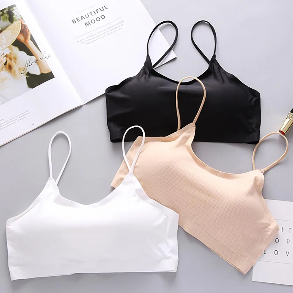 

Women Sexy Bra Top Breathable Chest Pad Wearing Sports Underwear #22