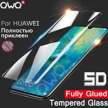 5D полное клеевое закаленное стекло для huawei P20 P30 mate 20 Lite Pro P Защита экрана смартфона пленка для huawei P10 Lite Полное покрытие HD