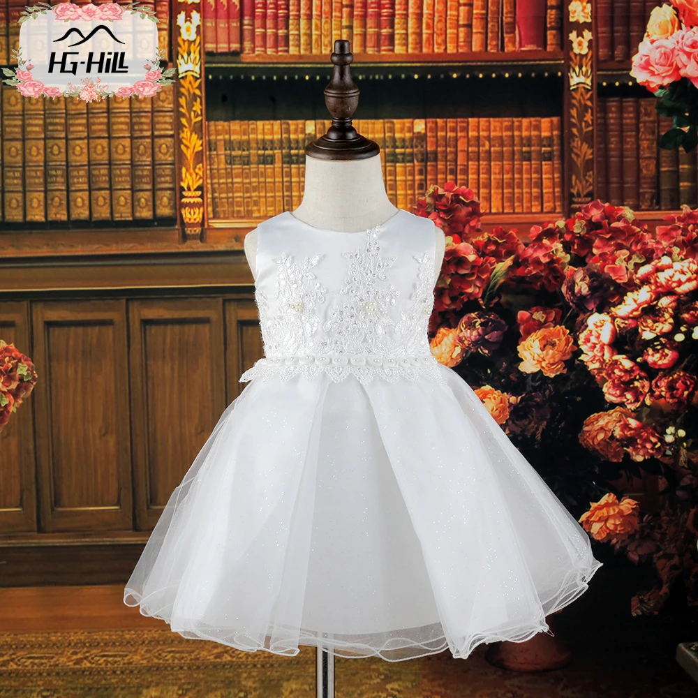 

HG-hill 8218BEIGE Christmas Girls Dress Child Clothing Princess Party Dress For Girls Costume Kids Wedding Dress 1 2 3 4 5 Years