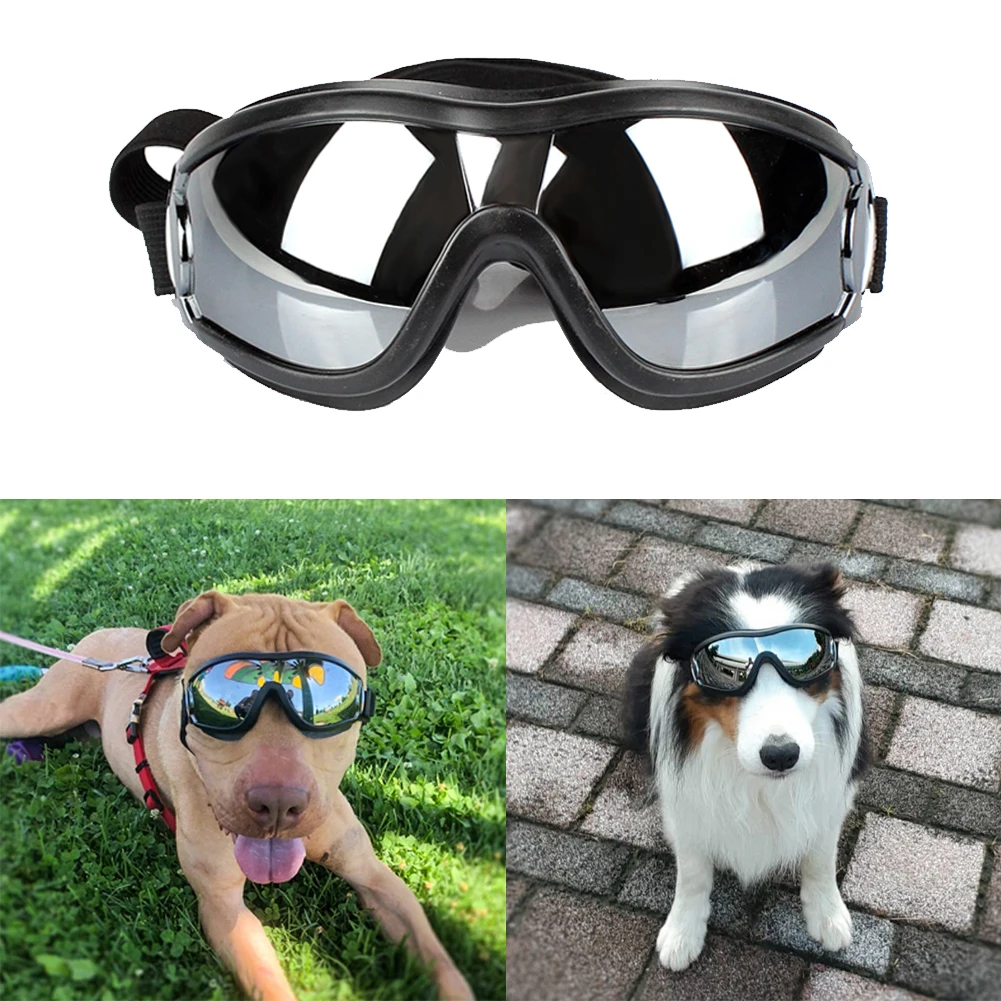 Портативный Gafas de Sol Perro pequemino UV procción para los ojos UV para Mascotas