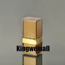 100 шт/партия Емкость 15 мл акриловый лосьон Квадратная бутылка, косметический контейнер FA04