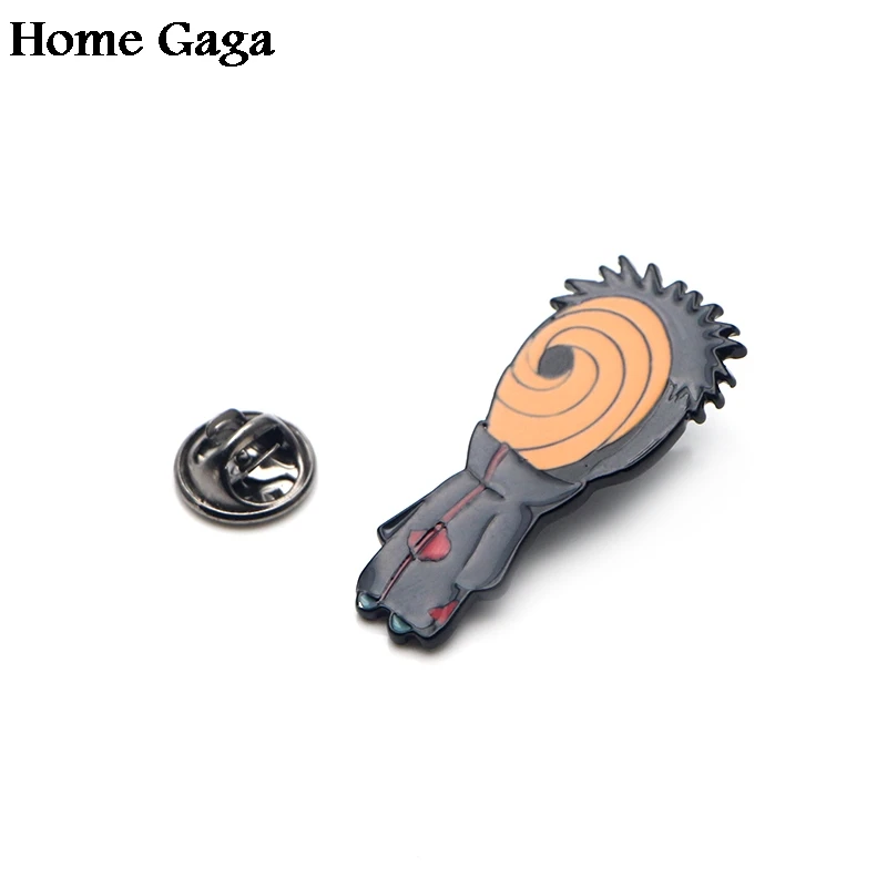 Homegaga ниндзя цинковые Мультяшные булавки для мужчин и женщин рубашек