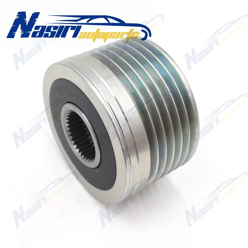 Переполнение шкив генератора для peugeot 206 306 307 406 607 806 боксер эксперт 1,4 1,6 2,0 2,2 2,8 дизель