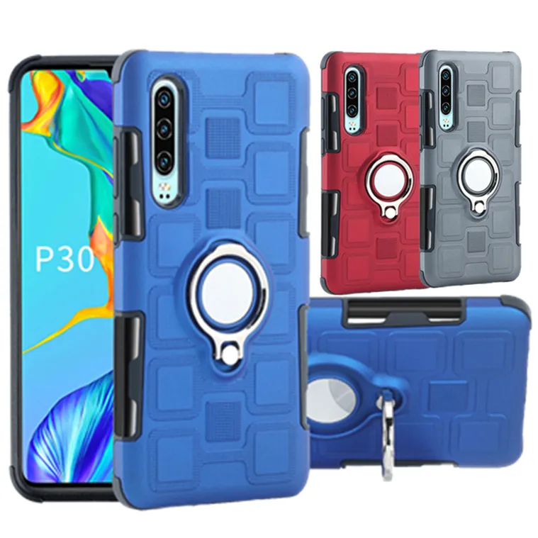 

protective case for huawei p30 lite cover p30pro bumper p30light phone cases kickstand huaewi p 30 pro fundas coque ring holder