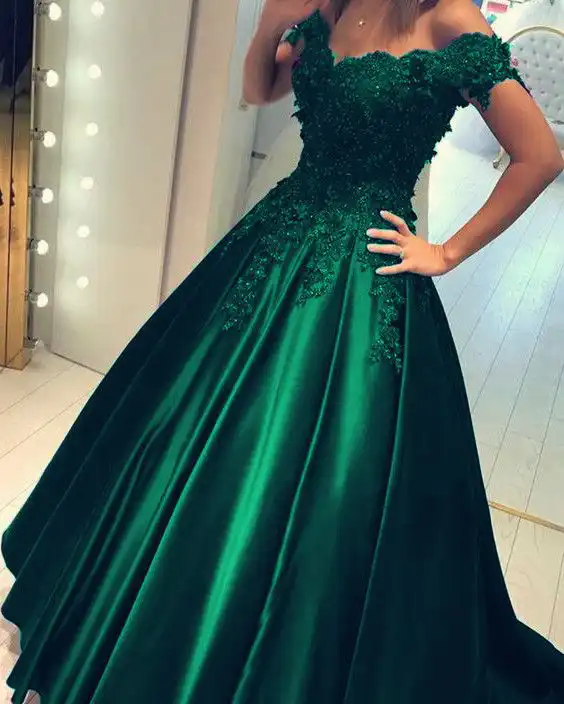 Vestidos De 15 Años Color Verde Oscuro | Shop www.jardimartimoniz.pt