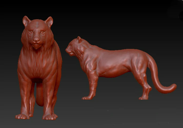 Модель 3D stl резьба по дереву для станка с ЧПУ эксклюзивная модель tiger|3d model stl|model stl3d