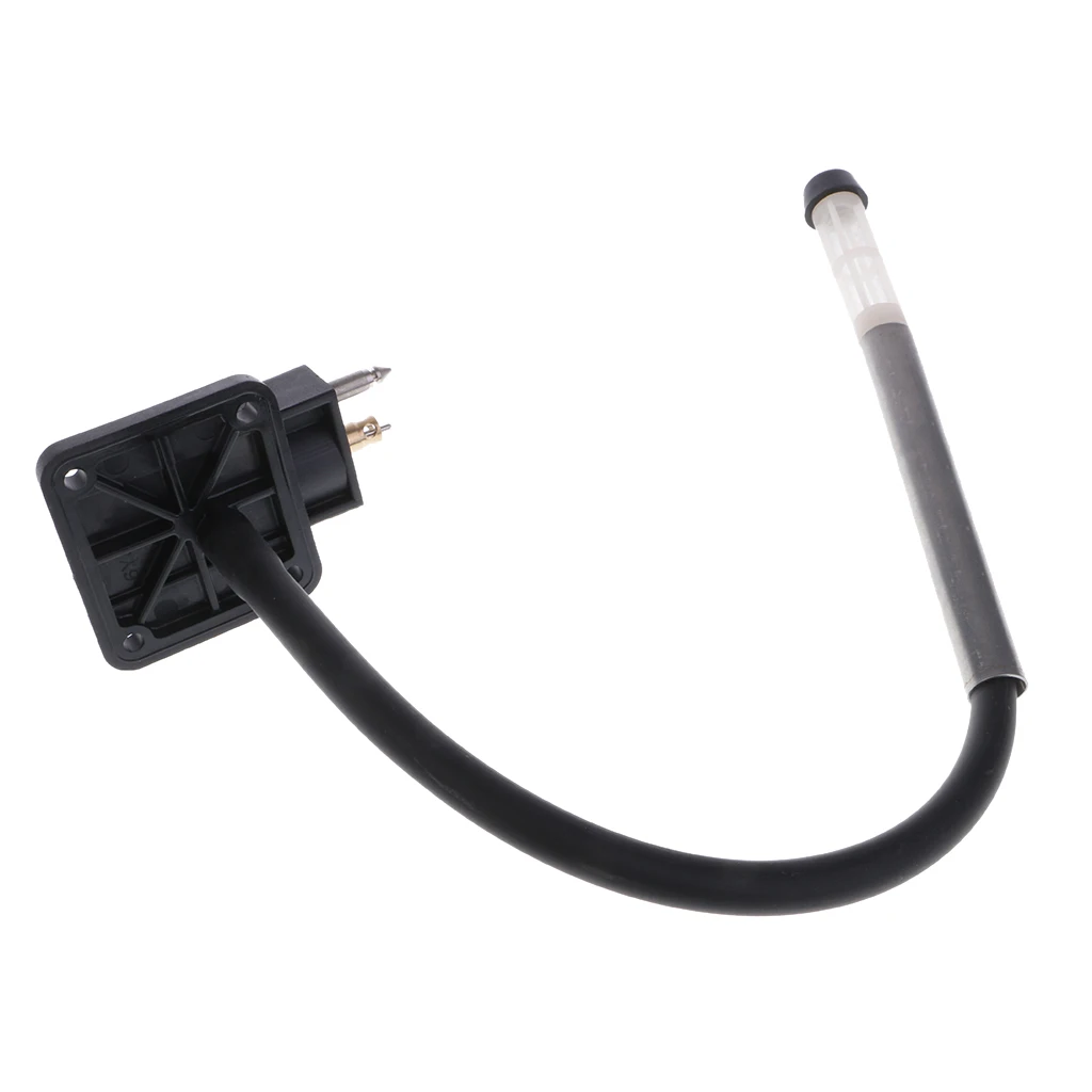 Durable Outboard Engines Tubular Fuel Gauge Fuel Meter Set for Marine Boat Yatch Replacement Accessories