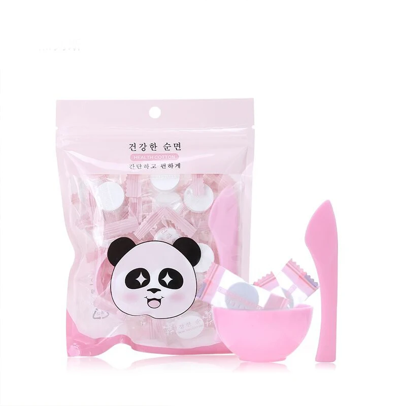 

Mask bowl Facial mask paper Suit Disposable DIY compress Mask granule 30 pieces