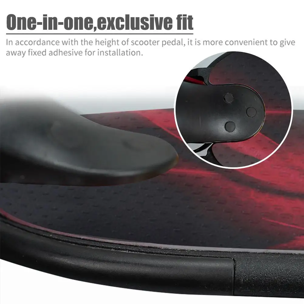 Педаль матовый коврик Наклейка Водонепроницаемый солнцезащитный наждачная бумага физический коврик для Xiaomi Mijia M365 электрический скутер аксессуары для скейтборда