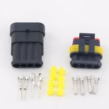 4-контактный водонепроницаемый разъем питания для части мотороллера инвалидная коляска и автомобильный усилитель SUPERSEAL 1,5 SERIES 4 P PL