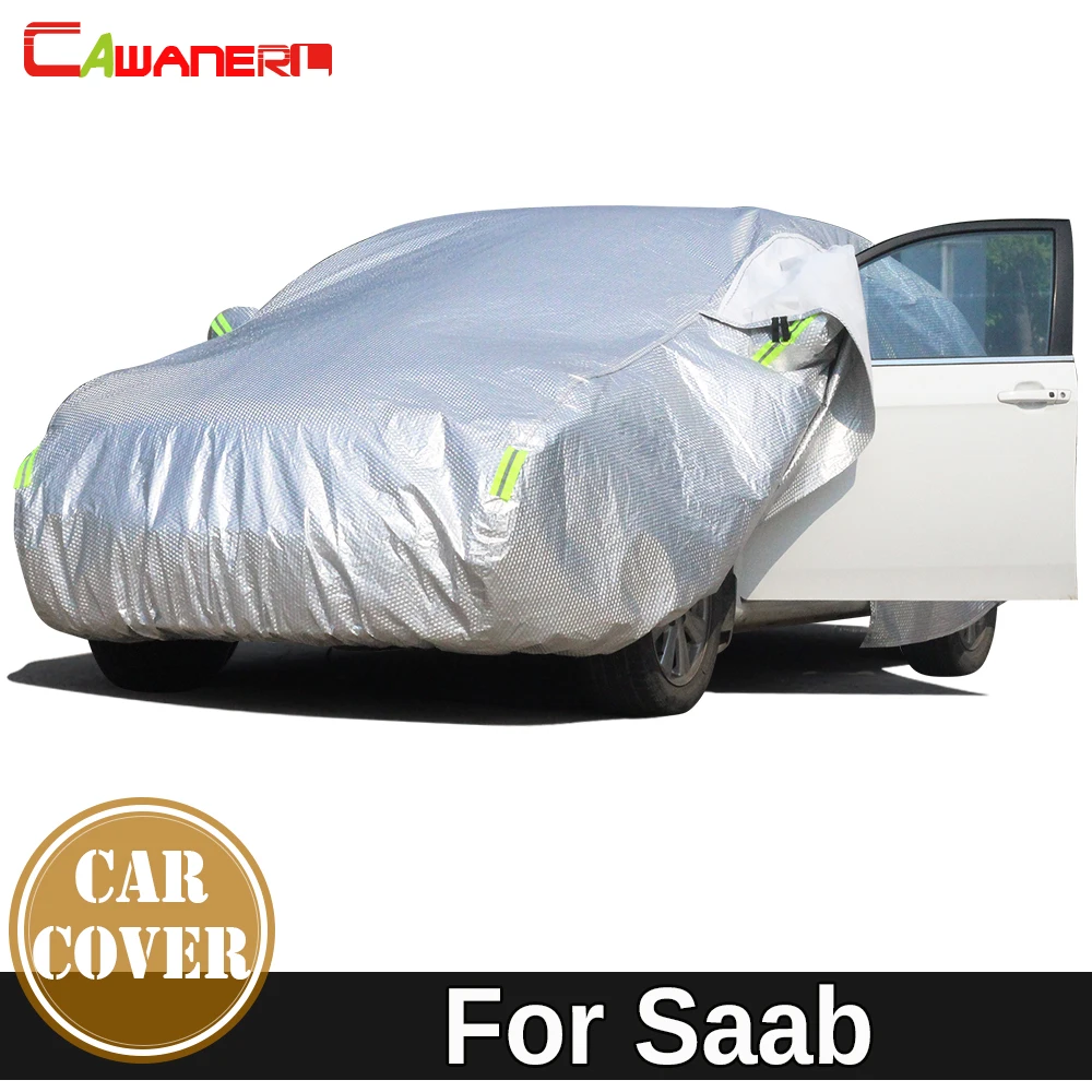 Cawanerl для Saab 900 9000 9-2X 9-3X хлопковое покрытие автомобиля уличное солнцезащитное
