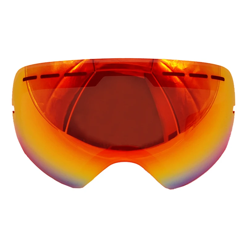 

Anti-fog Double Layers UV400 Ski Goggles Lens 6 Colors Brightening Lens For Weak Light Cloudy for S-3100/GOG-201 (Only Lens)