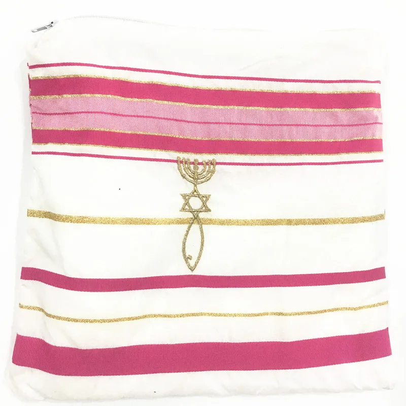 Messianic Tallit молитва шаль Talit синий и золотой с Talis Bag Israel Tallit|Мужские шарфы| |