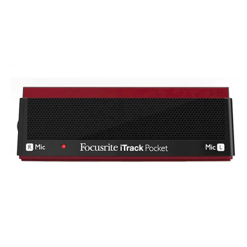 Focusrite iTrack карманный портативный стереомикрофон для выступлений на YouTube, аудио гитарный интерфейс, записывающая звуковая карта
