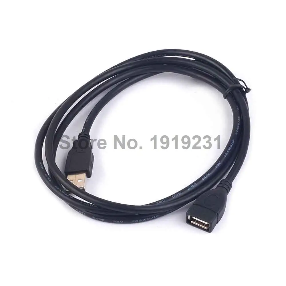 

1PCS 1.5m USB2.0 Copper Wire Extension Cable USB Male to Female Cable