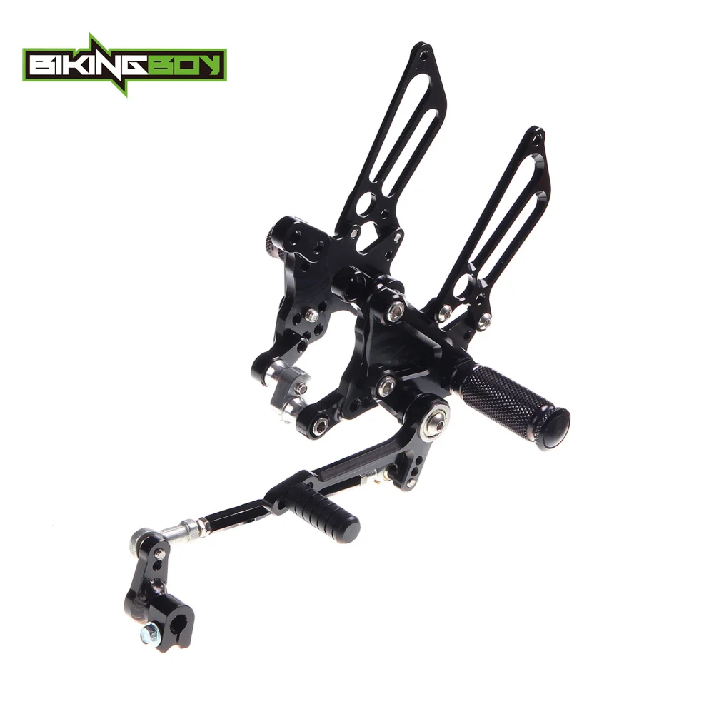 

BIKINGBOY 1 Set Adjustable Aluminum Alloy rearsets footpegs footrests For MV AGUSTA F4 2010 2011 2012 2013 2014 10 11 12 13 14