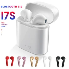 Беспроводные наушники Bluetooth наушники i7s TWS спортивные наушники гарнитура с микрофоном для iPhone Xiaomi samsung huawei LG смартфон