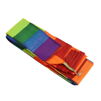 

Super Nylon Stunt Kite Tail Rainbow Line Kite Accessory Kids Toy