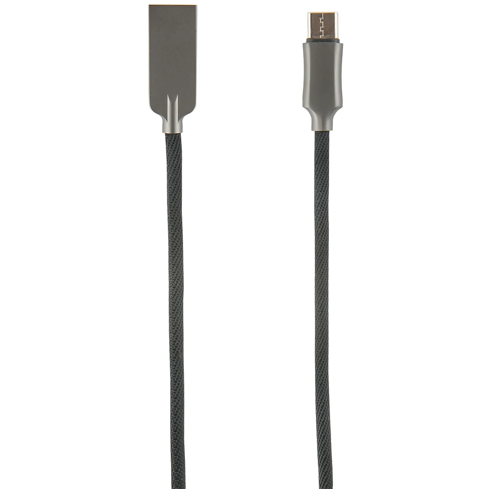 Дата-Кабель Red Line Zync alloy USB - Type-C черный УТ000014184 | Мобильные телефоны и аксессуары