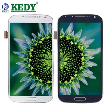 Продажа Для Samsung Galaxy S4 i9500 ЖК-дисплей I337 i9505 i545 M919 e300s ЖК-дисплей Дисплей с Рамки отрегулирована с Сенсорный экран планшета Ассамблеи