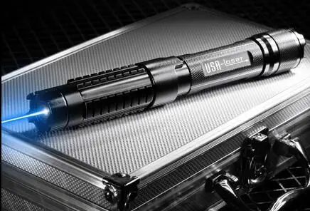 

Most Powerful Burning Laser Torch 450nm 500000m Focusable Blue Laser Pointers Flashlight burn match candle lit cigarette