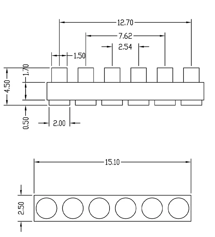 6P-2.54PH-4.5H
