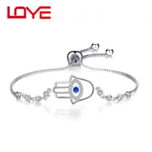 Модный женский браслет из циркона с инкрустацией Глаз Дьявола